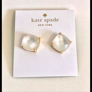 Kate Spade Pearl & Gold Earrings
